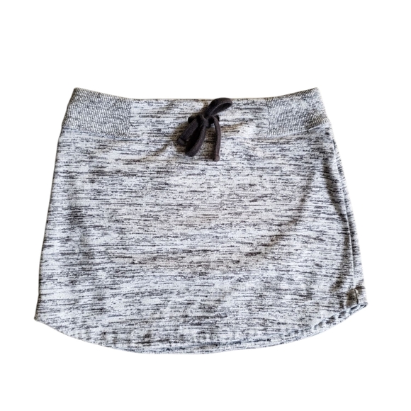 Athleta Heathered Grey Lounge Skirt XS - Picture 1 of 7